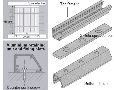removable window bars measurment and fitting
